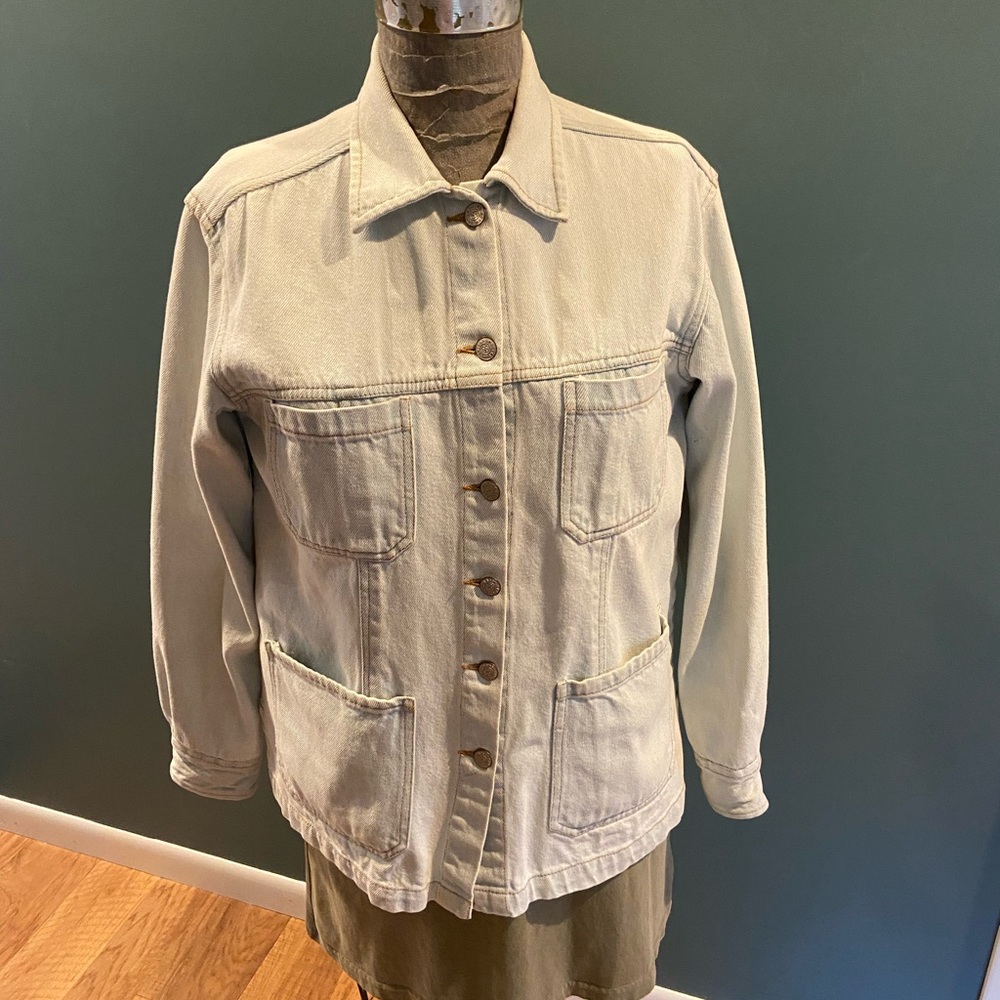 BILL BLASS Vintage Faded Denim Jacket